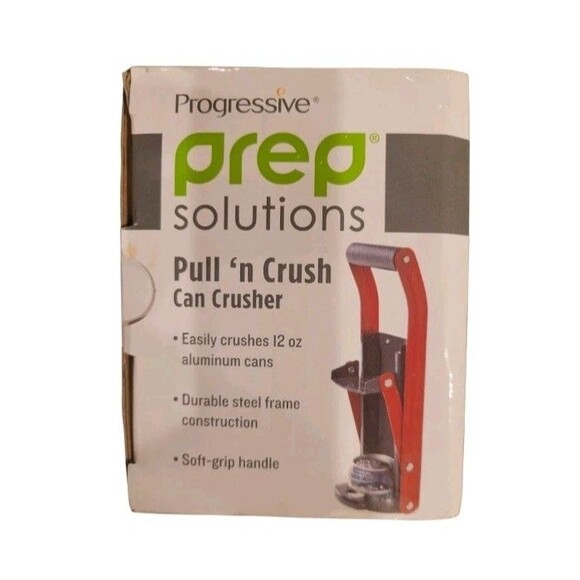 Recycling Wall Mounted Soda and Beer Can Crusher 12oz  Cans Pull & Crush Steel - Picture 4 of 4